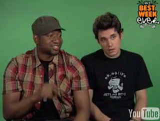 John Mayer Does "Chocolate Rain"